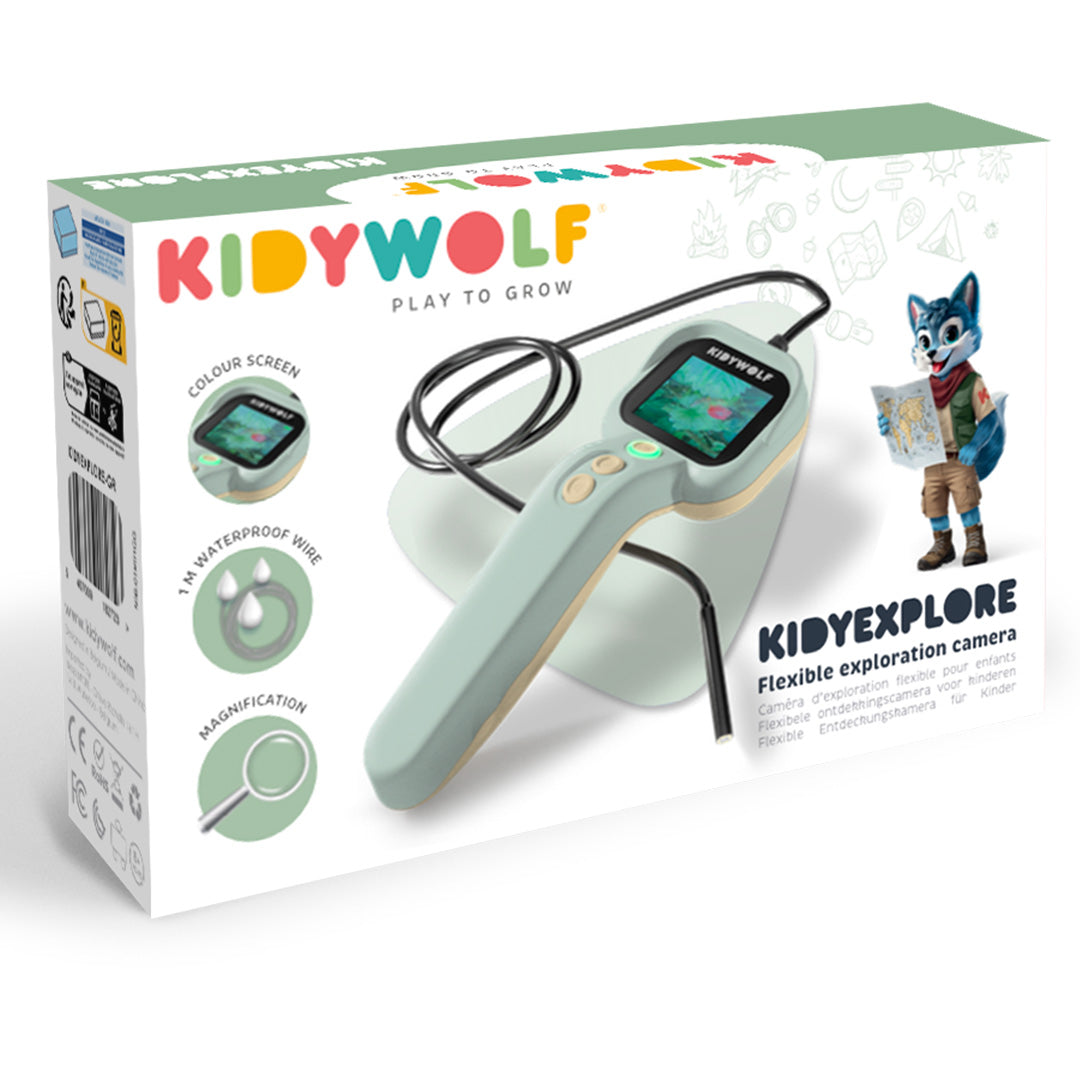 kidywolf natuurcamera kidyexplore - groen | KIDYEXPLORE-GR | 1