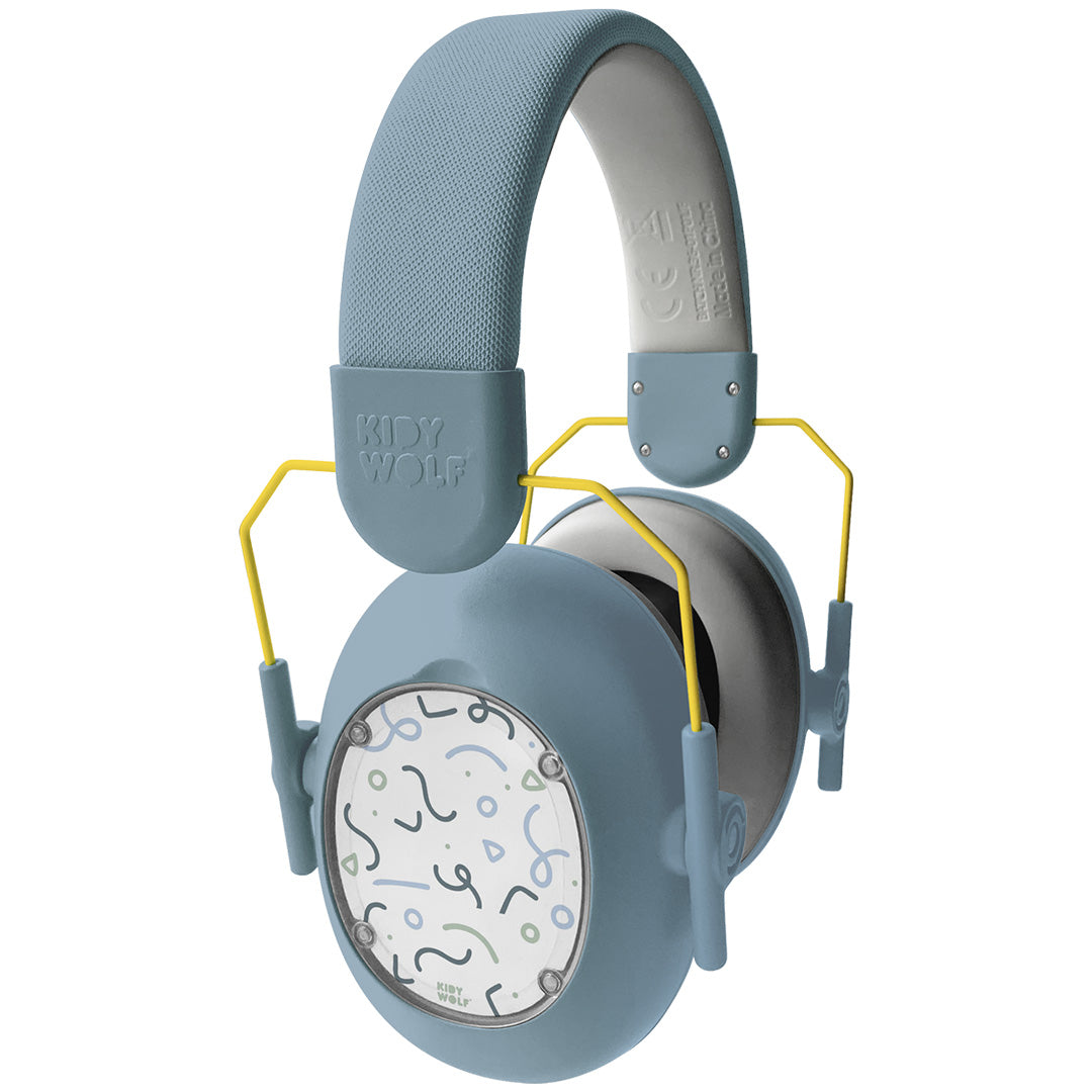 Casque antibruit kidywolf - bleu