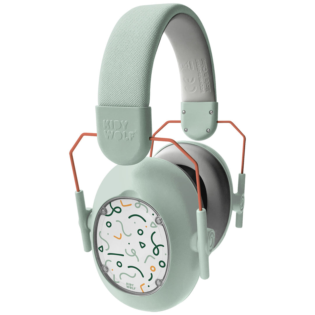 Casque antibruit kidywolf - vert