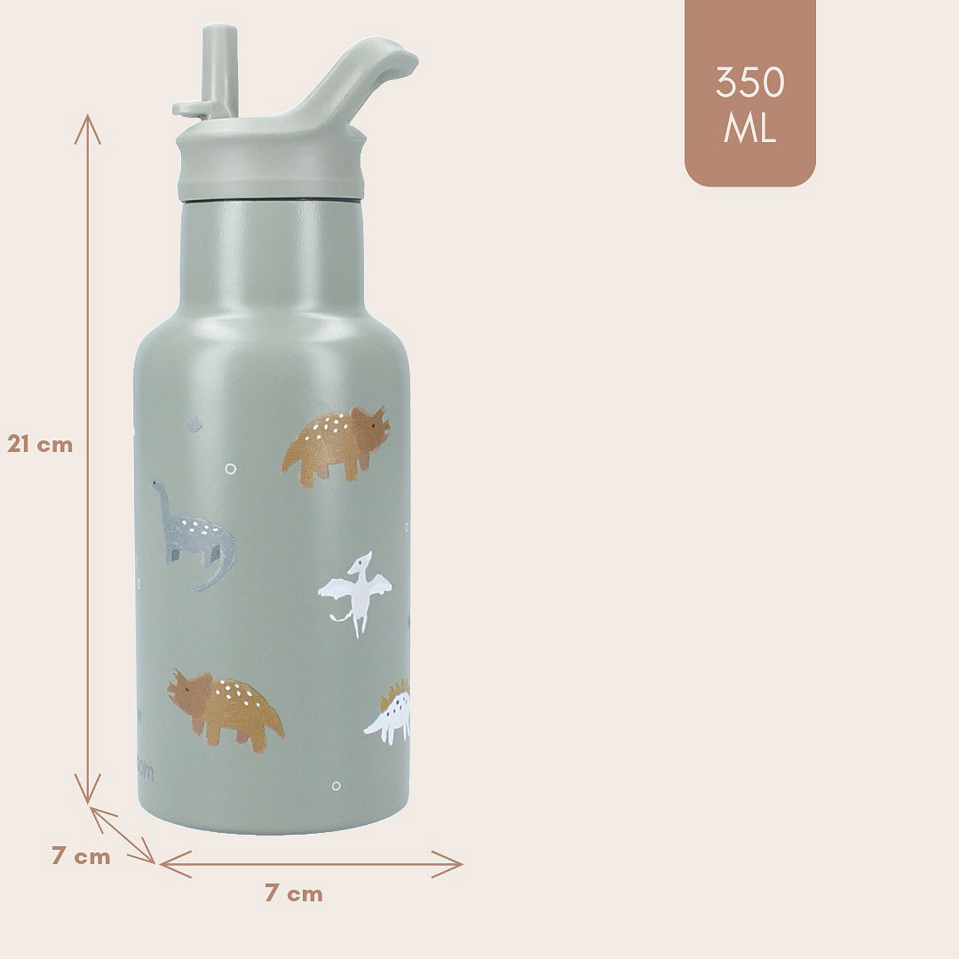 kidzroom rvs thermosfles small talk - dino - 350 ml 6