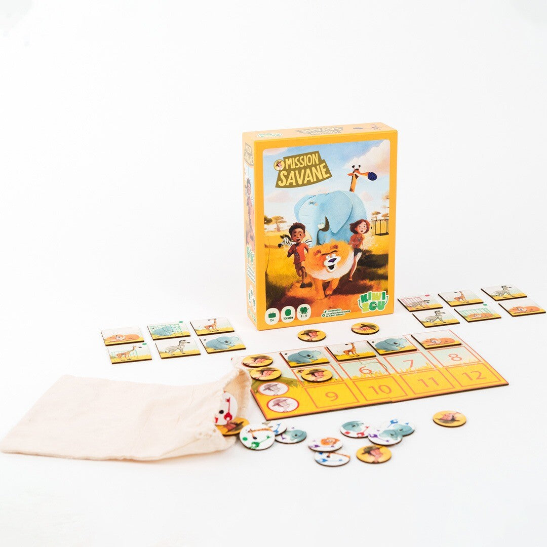 kiwizou spel mission savanne | 03179 | 1