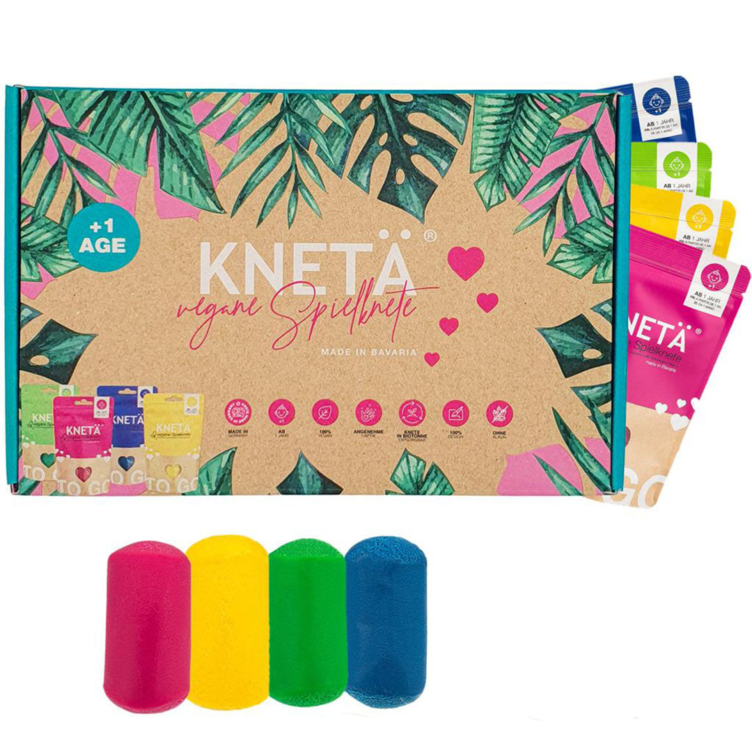 knetä speelklei - 4 kleuren - 400 gr | 1967042 | 1