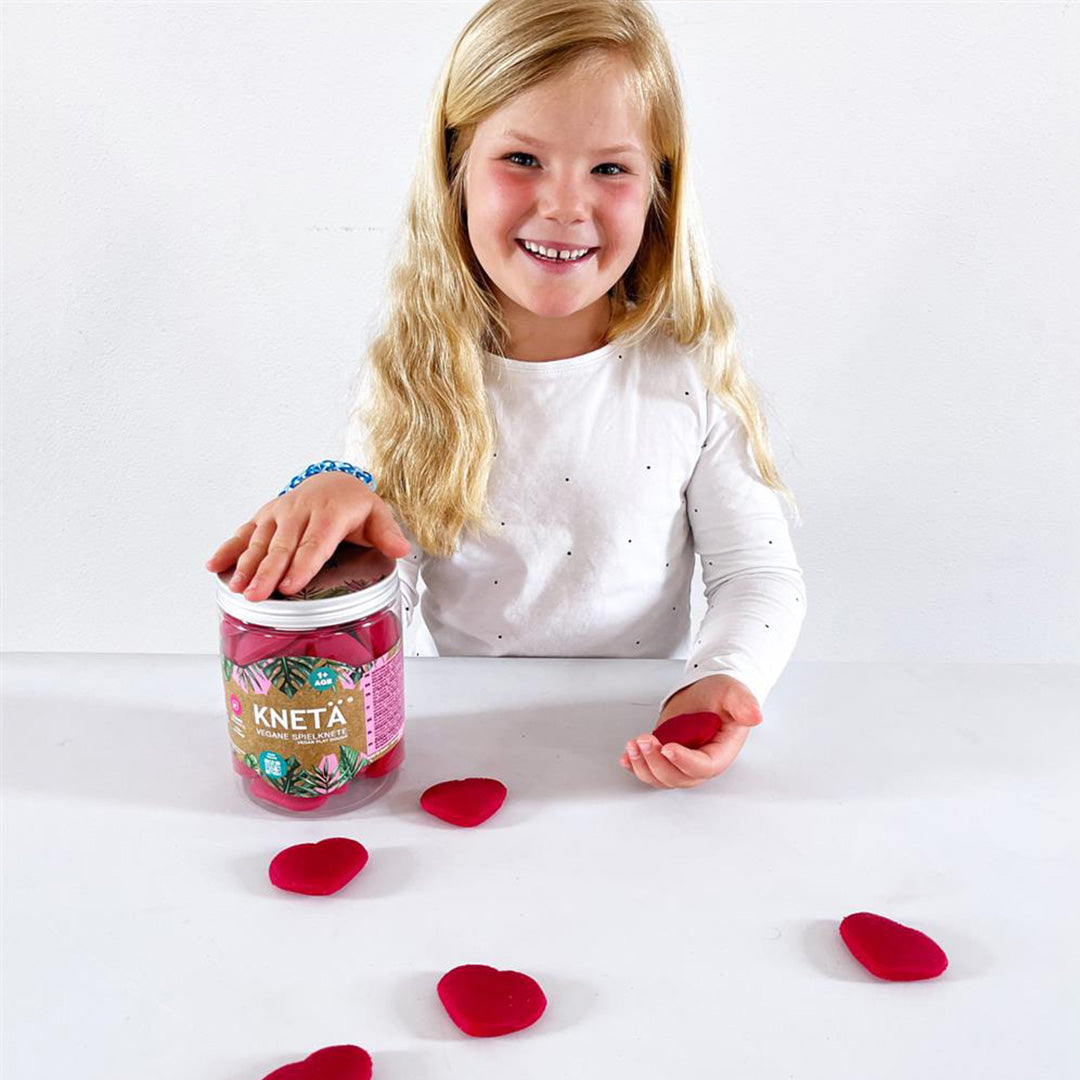 knetä speelklei pot - roze hartjes - 40 st | 1967652 | 4