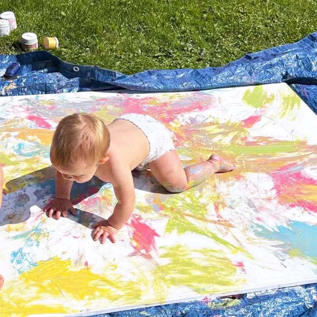 knetä vingerverf pastel - 6 kleuren | 1967885 | 6