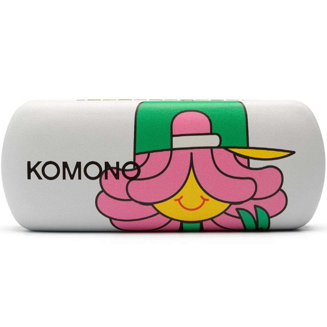 komono kinder zonnebril matty - berry blue - 1-2 jaar | KOMO95.001.23 | 3
