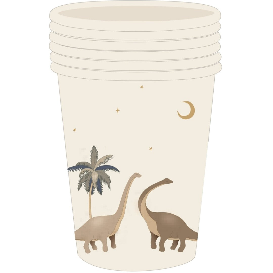 konges sløjd bekers dino – 6st  | KS100839-DINO | 0