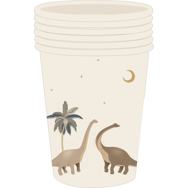 konges sløjd bekers dino – 6st  | KS100839-DINO | 0