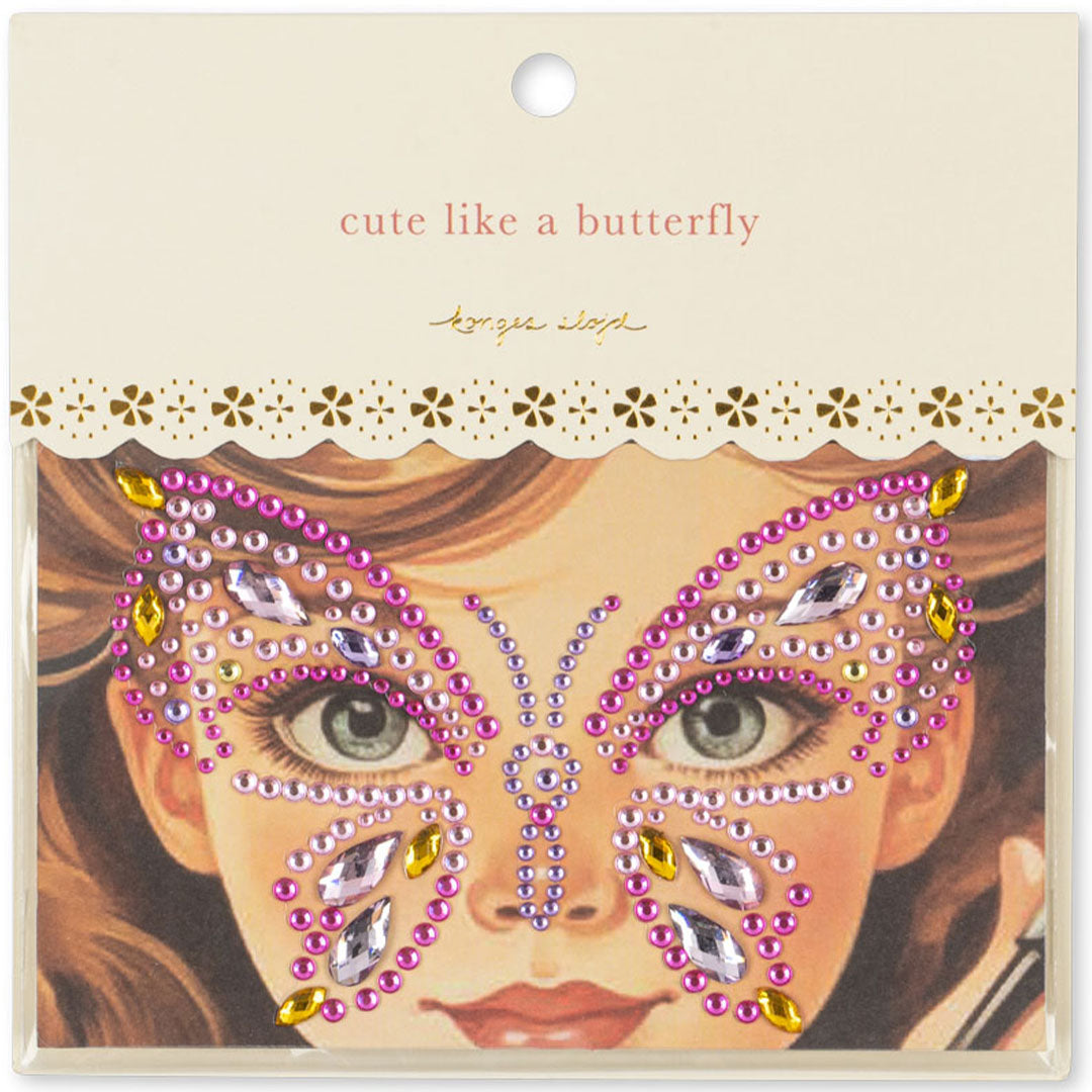 konges sløjd gezichtstickers butterfly | KS102606 | 0