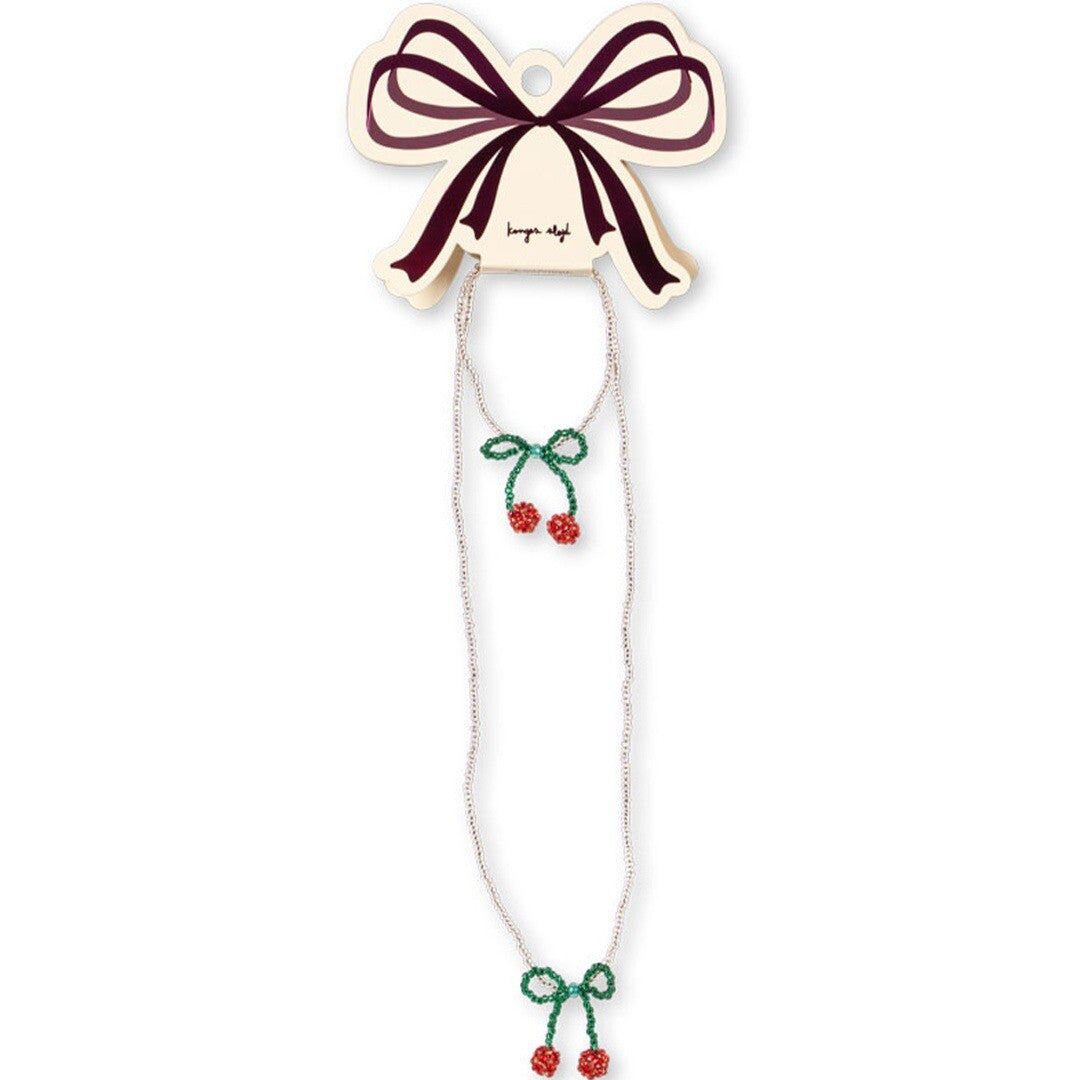 konges sløjd ketting en armband - cherry | KS102074-CHERRY | 0