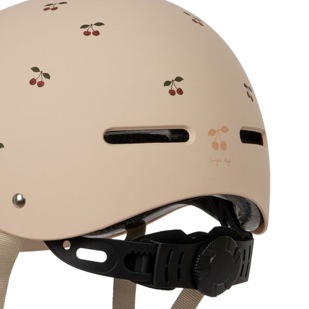 konges sløjd kinderhelm cherry - 2-4 jaar | KS100149-CHERRY-2-4 | 2