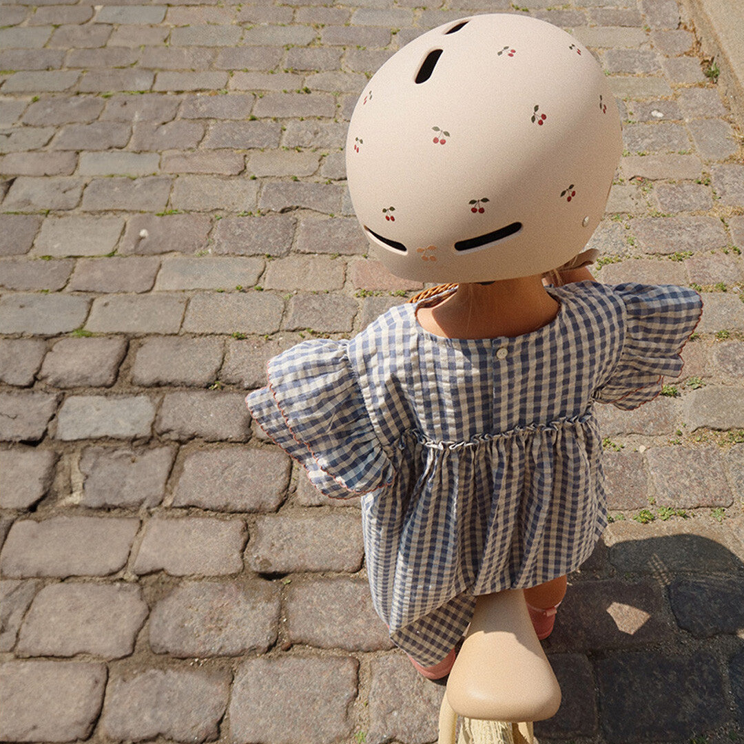 konges sløjd kinderhelm cherry - 2-4 jaar | KS100149-CHERRY-2-4 | 3