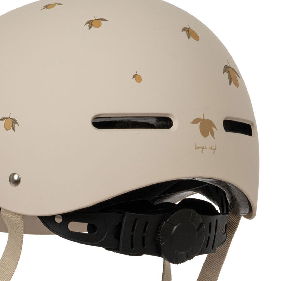 konges sløjd kinderhelm lemon - 4-8 jaar | KS100149-LEMON-4-8 | 3
