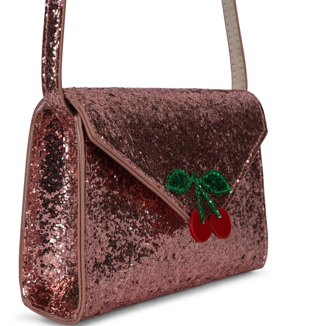 konges sløjd kindertas liefdesbrief - pink glitter | KS101572-PINK | 0