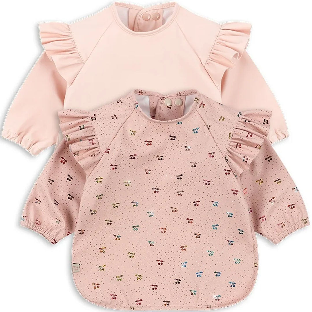 konges sløjd mouwslabben fairy cherry - cameo rose - 18m-3 jaar - 2st | KS101356-CHERRY-18MND | 0