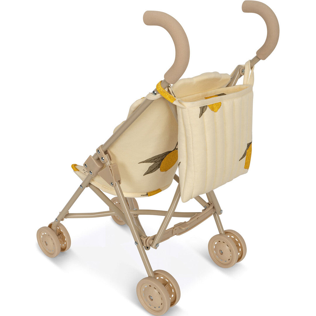 konges sløjd poppenbuggy - mon grand citron glitter | KS6390-MON-GRAND-CITRON-GLITTER | 2