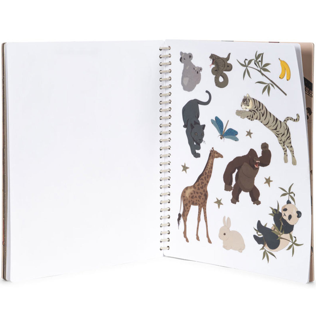 konges sløjd stickerboek - circus | KS102608-CIRCUS | 3