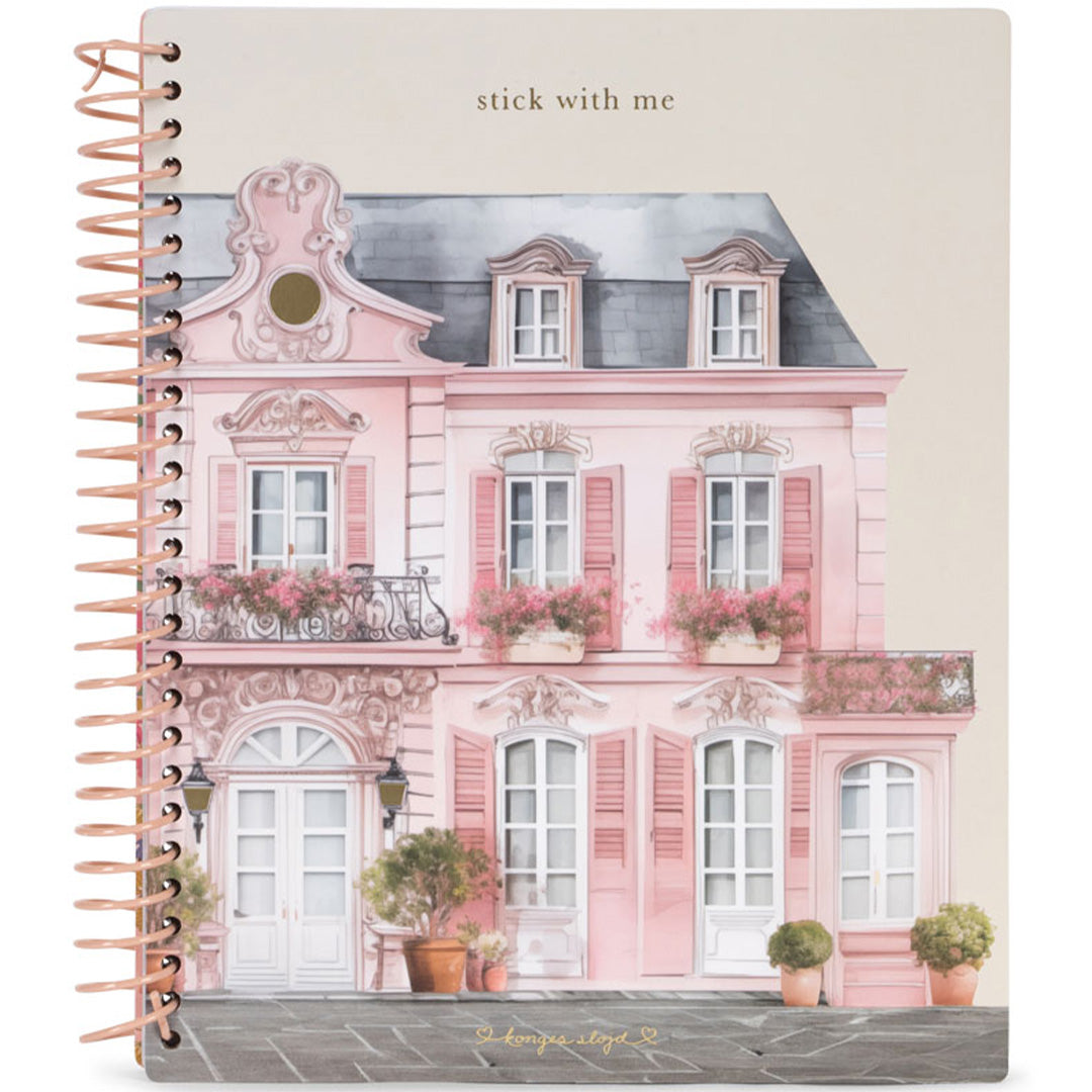 konges sløjd stickerboek - dusty pink | KS102608-DUSTY-PINK | 0