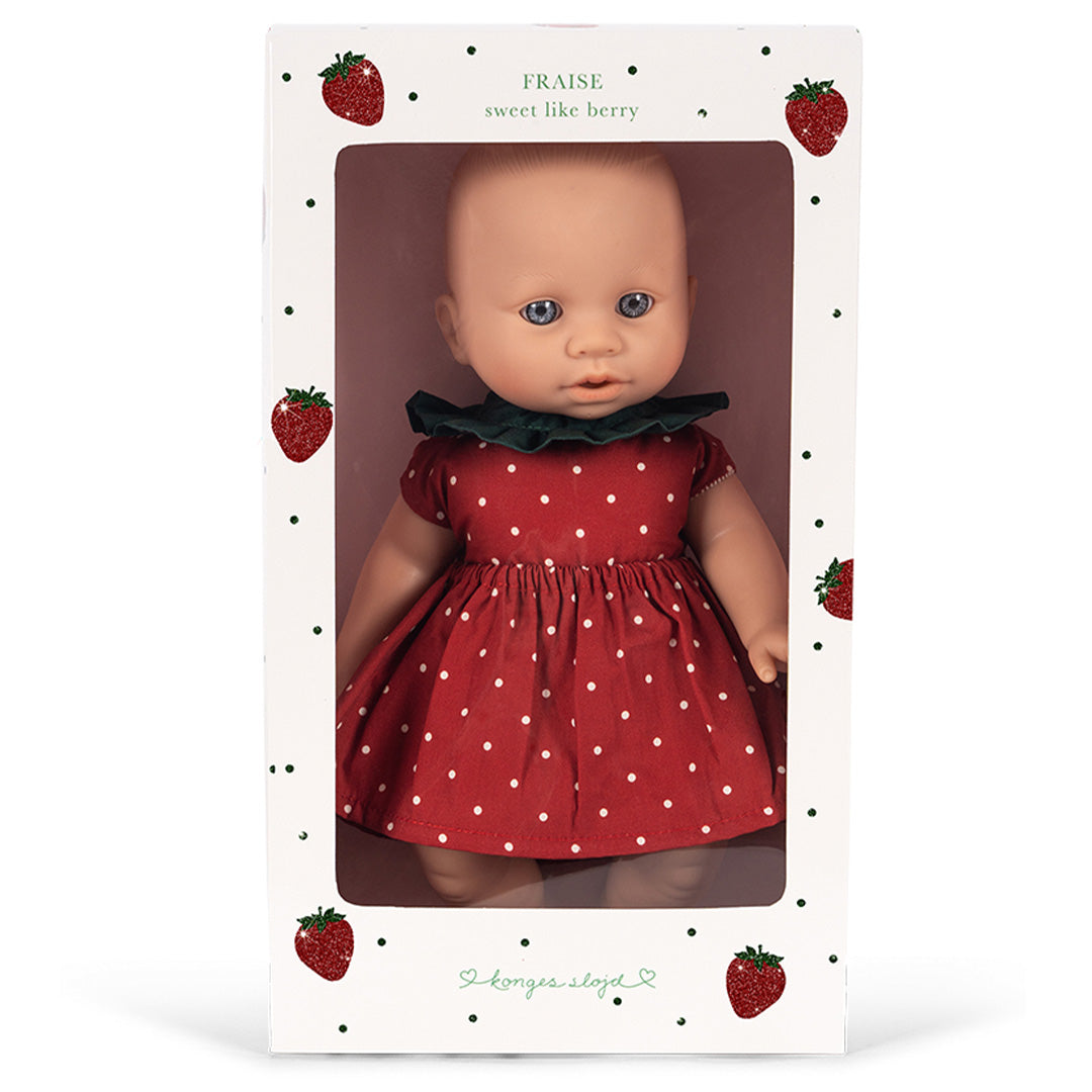 konges sløjd babypop - fraise dot - 32 cm | KS105386-FRAISE-DOT | 2
