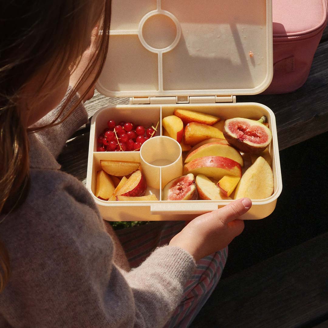 konges sløjd bento broodtrommel - lemon | KS104694-LEMON | 2
