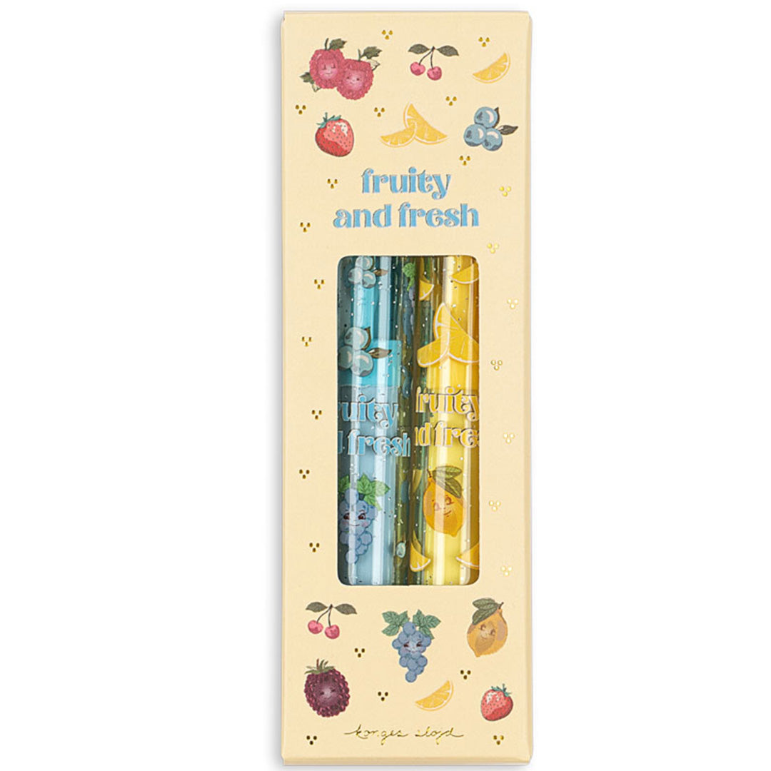 konges sløjd gummen met geur - lemon - 2st | KS105360-LEMON | 2