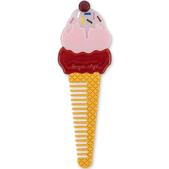 konges sløjd haarborstel ijsje - amour pink | KS105421-AMOUR-PINK | 1