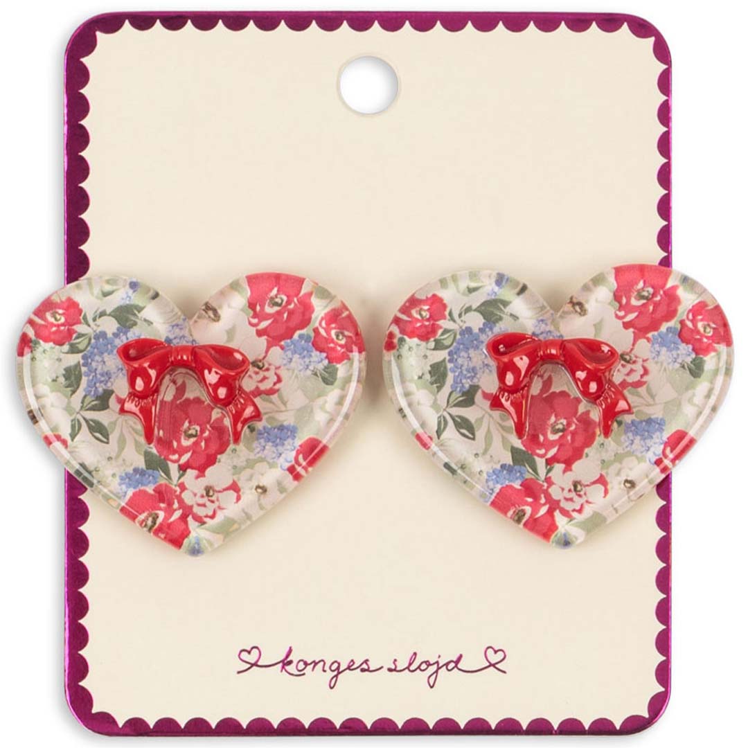konges sløjd haarclips vilma - floris - 2st | KS104606 | 1