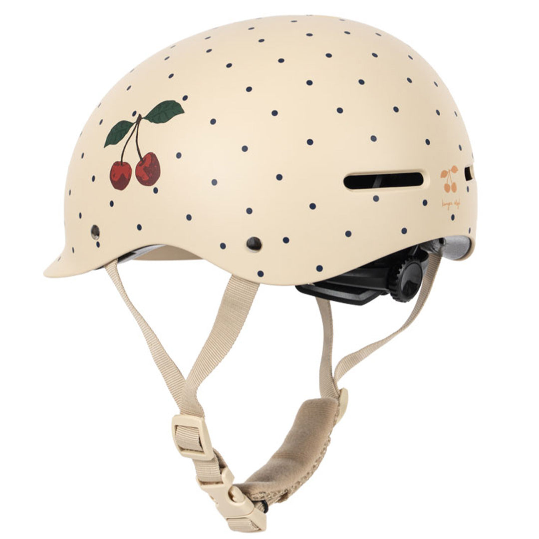 konges sløjd kinderhelm navy dot - 2-4 jaar | KS104699-47-51 | 3