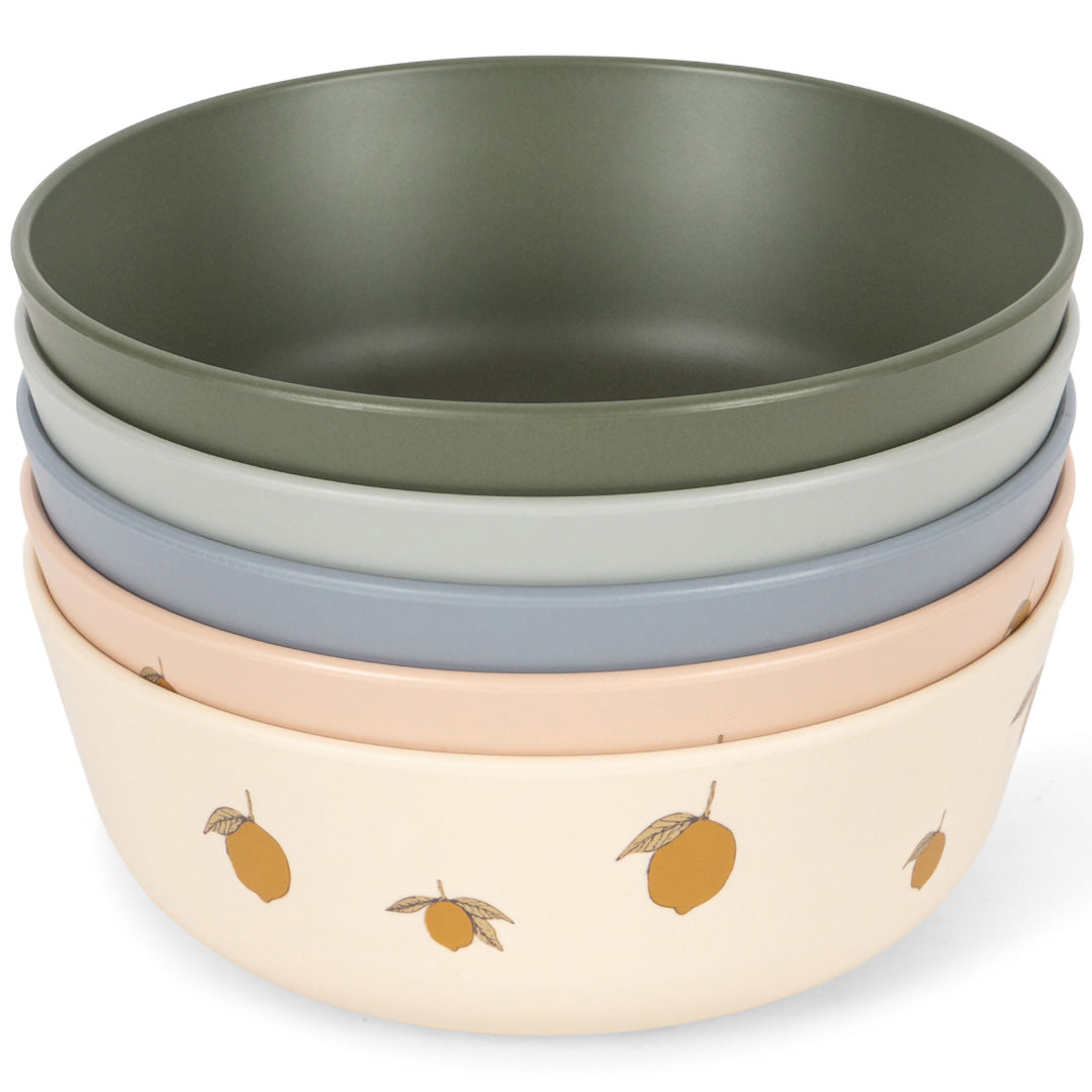 konges sløjd kinderkommen - lemon mix - 5st | KS104616-LEMON-MIX | 1