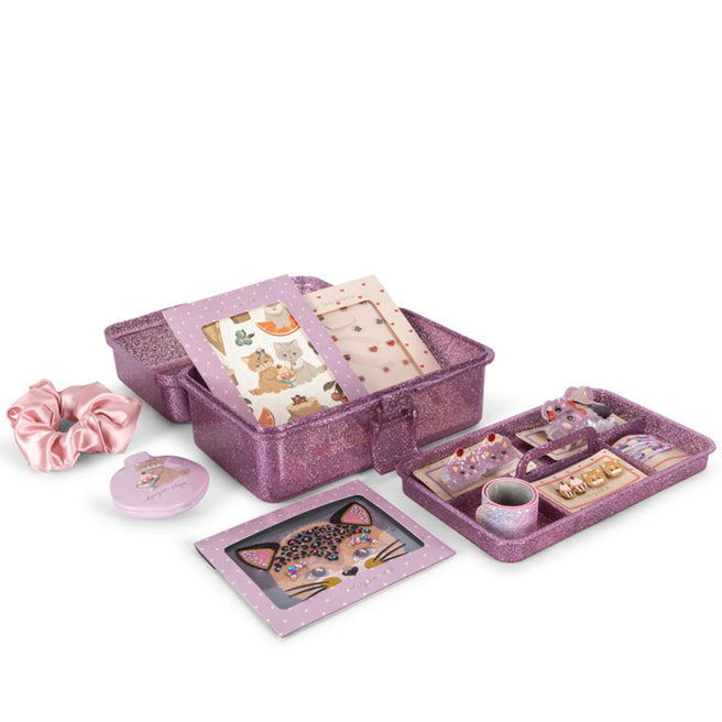 konges sløjd koffer glam me up - amour pink | KS105404 | 1