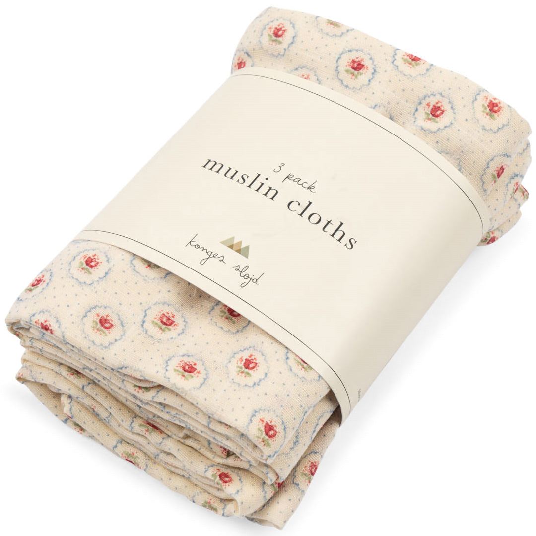 konges sløjd mousseline doek - mirage - 3st | KS104610 | 2