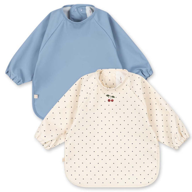 konges sløjd mouwslabben navy dot rain washed - 18m-3 jaar - 2st | KS104583 | 1