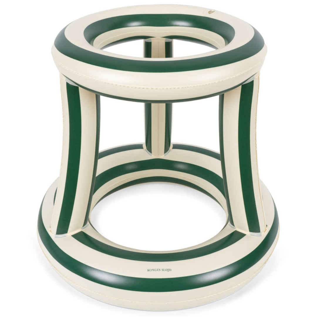 konges sløjd opblaasbare basketbalring - green stripe | KS104850-GREEN-STRIPE | 1