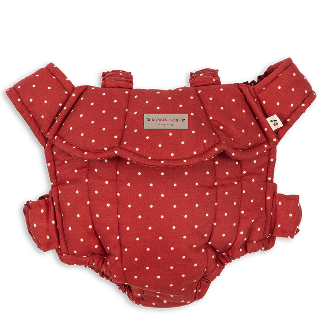konges sløjd poppendraagzak - fraise dot | KS105332-FRAISE-DOT | 1