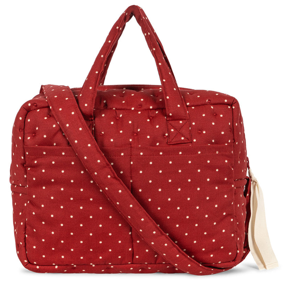 konges sløjd poppenluiertas - fraise dot | KS105329-FRAISE-DOT | 1