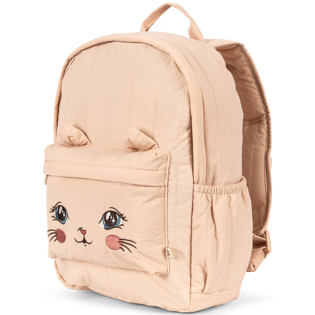 konges sløjd rugzak juno kitty - cameo rose - 34 cm | KS104880 | 2