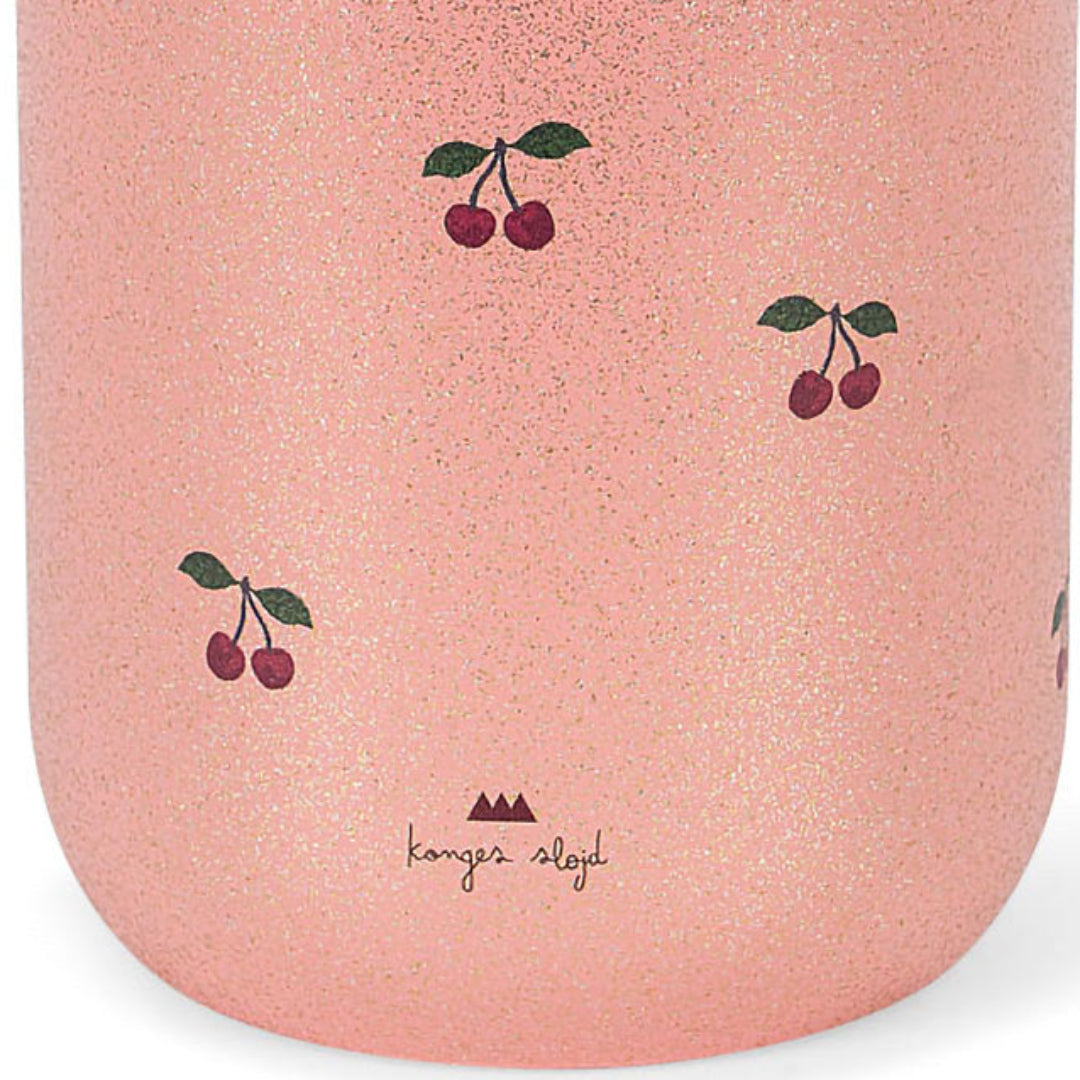 konges sløjd thermos voedselpot - cherry glitter | KS104845 | 6
