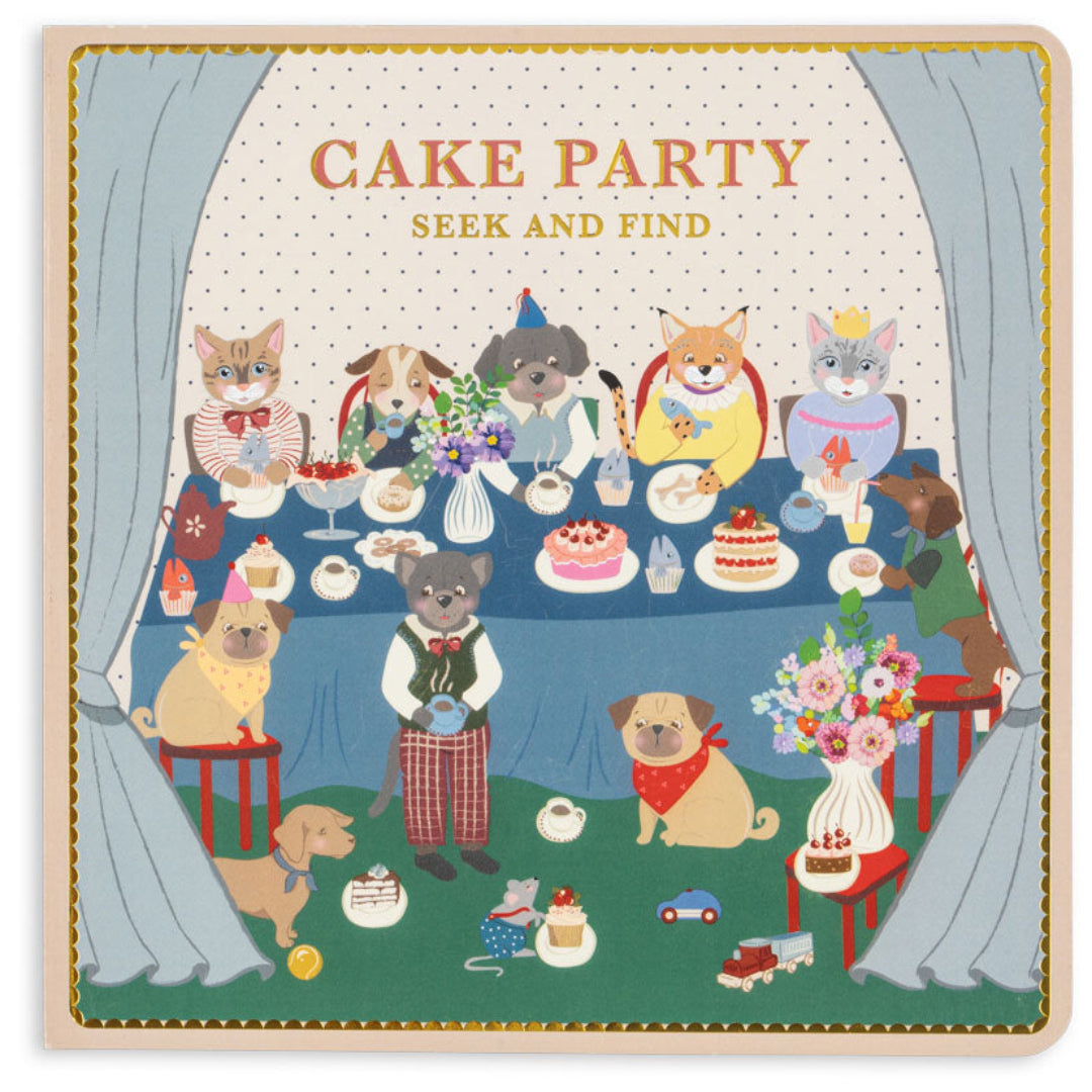 konges sløjd zoekboek - cake party | KS105534 | 1