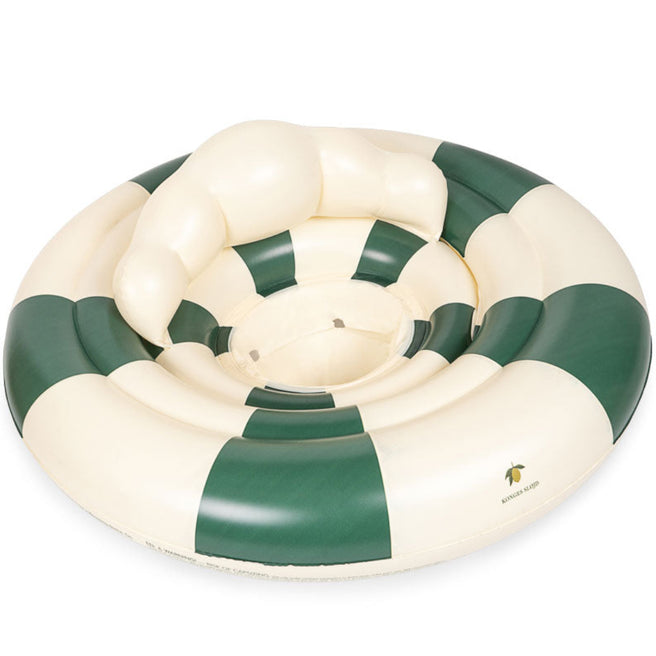 konges sløjd zwemband dreumes - green stripe | KS104657-GREEN-STRIPE | 1