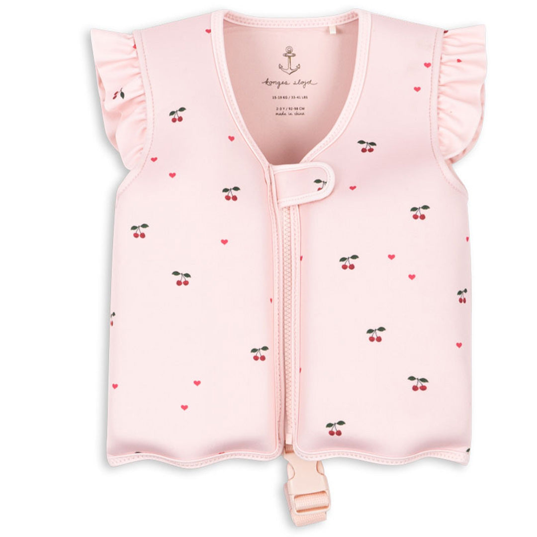 konges sløjd zwemvest avery - cherry coeur rose - 2-3 jaar | KS105272-CHERRY-2-3 | 1