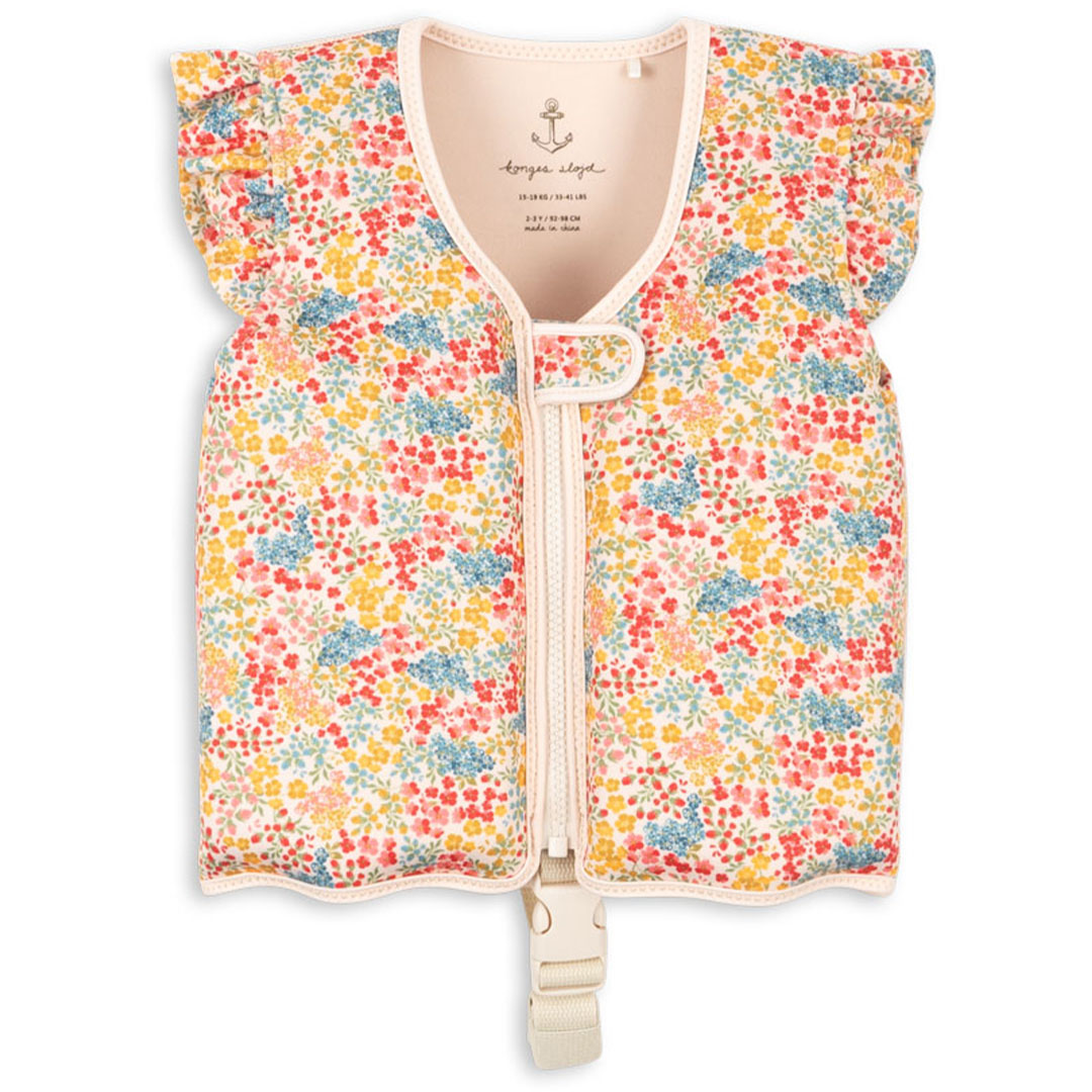 konges sløjd zwemvest avery - fio rouge - 3-6 jaar | KS105272-FIO-ROUGE-3-6 | 1