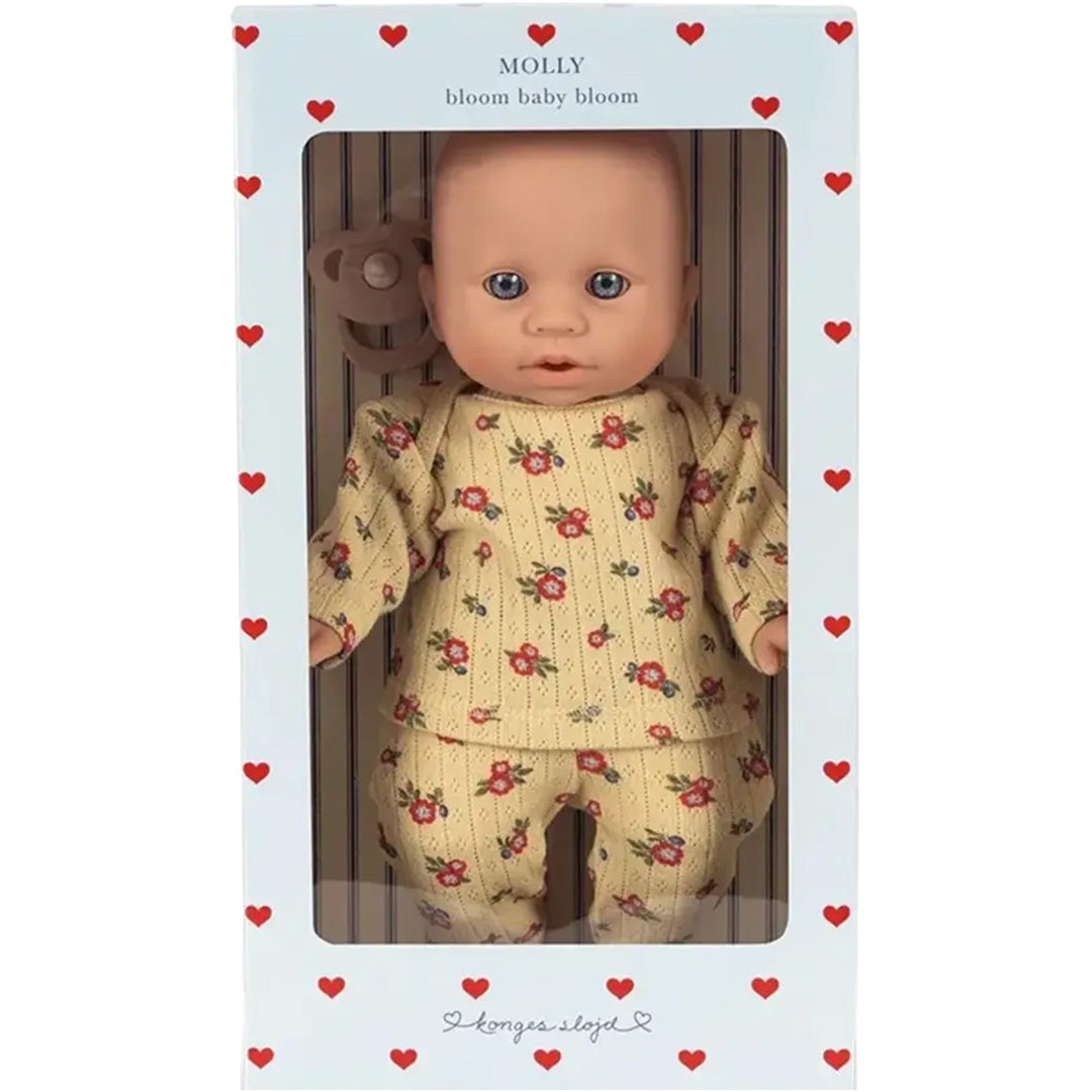 konges sløjd babypop molly - muro blu - 32 cm | KS105495 | 3