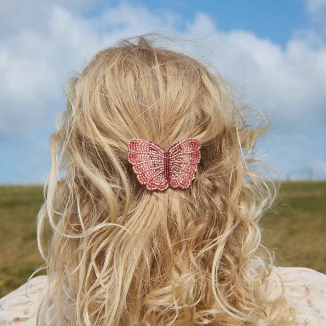 konges sløjd haarclip beaded butterfly | KS105300 | 2