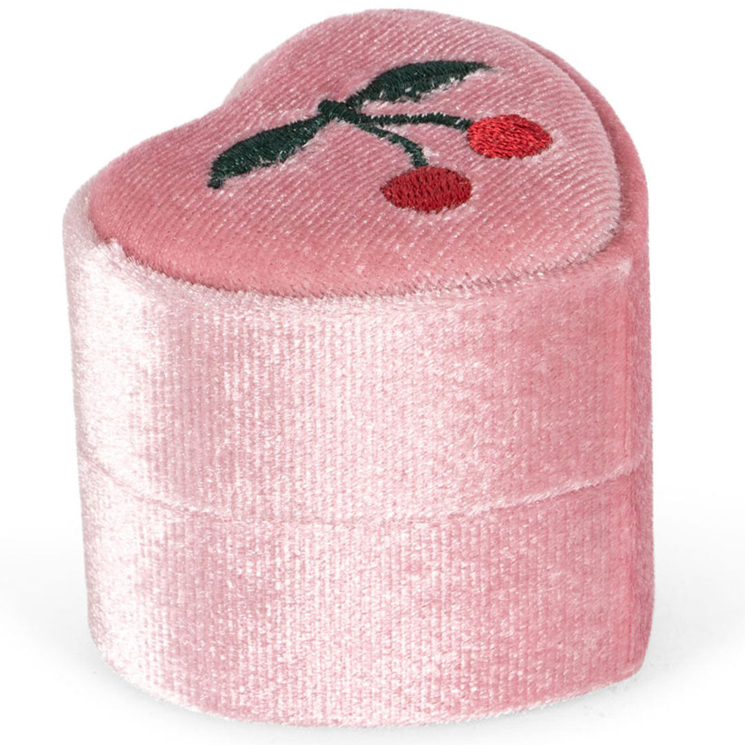 konges sløjd kettingdoosje met ketting - cherry | KS103860-CHERRY | 2