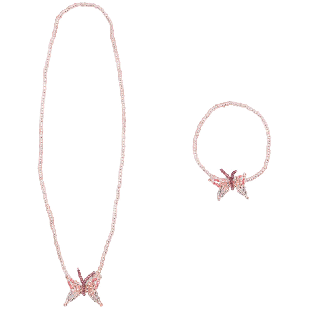 konges sløjd ketting en armband - butterfly | KS105301 | 2