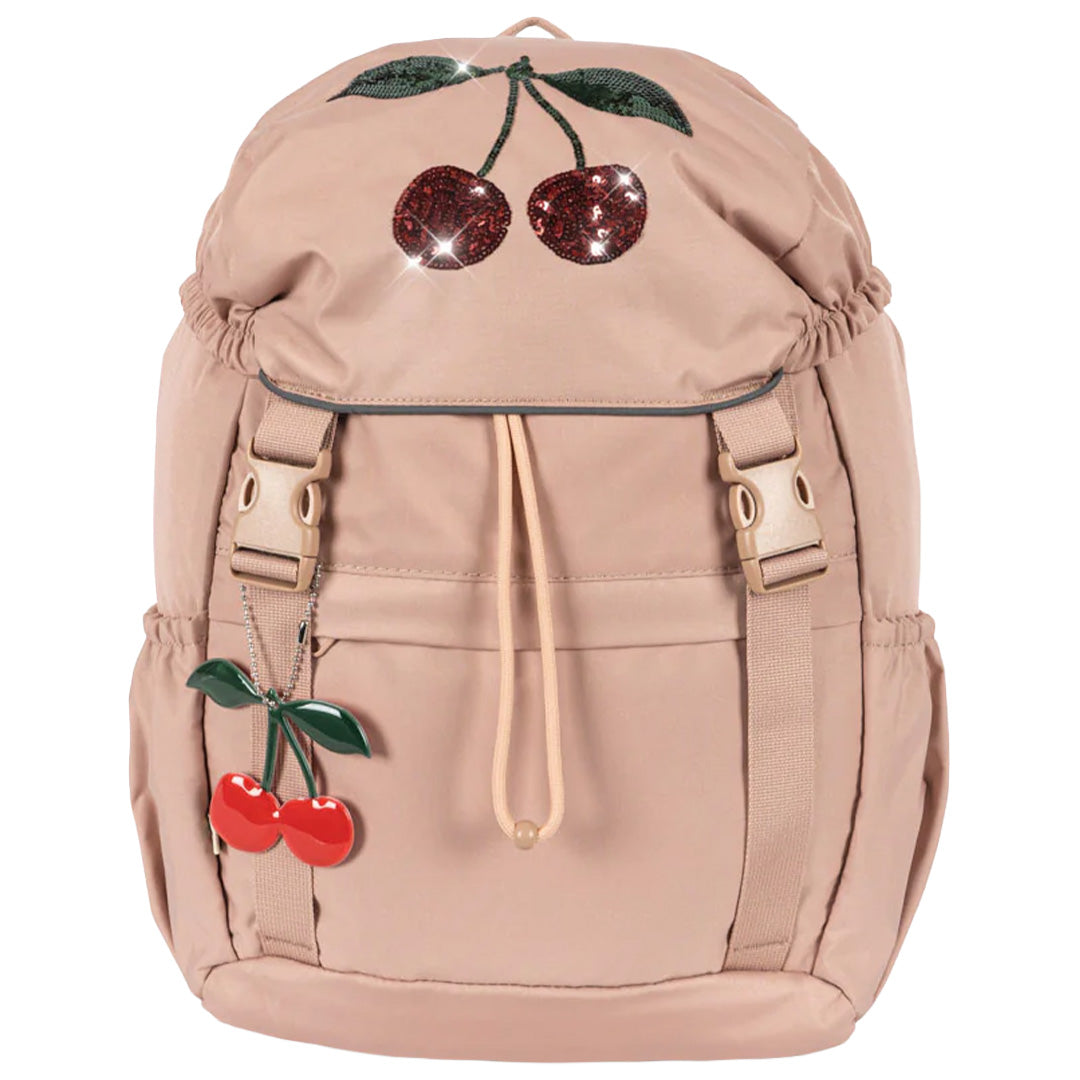konges sløjd kleuterrugzak clover - cherry - 36 cm | KS105703-CHERRY | 