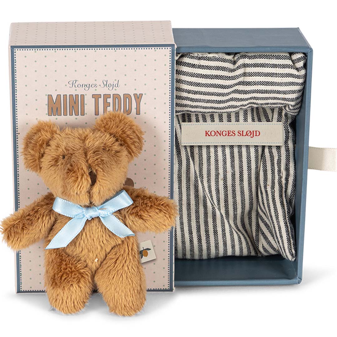 konges sløjd knuffelbeer tiny milo - 11 cm | KS103911 | 0
