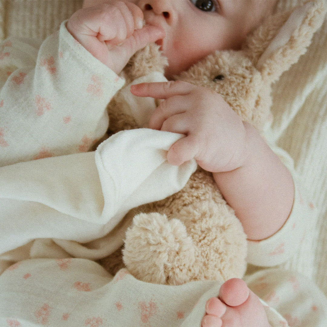 konges sløjd knuffeldoek konijn met baby - piccobino snuggle | KSFA100008 |  3