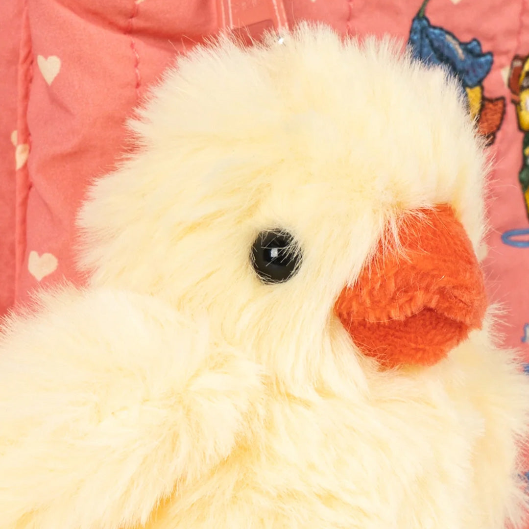 konges sløjd peuterrugzak juno met sleutelhanger - coeur feathers - 27 cm