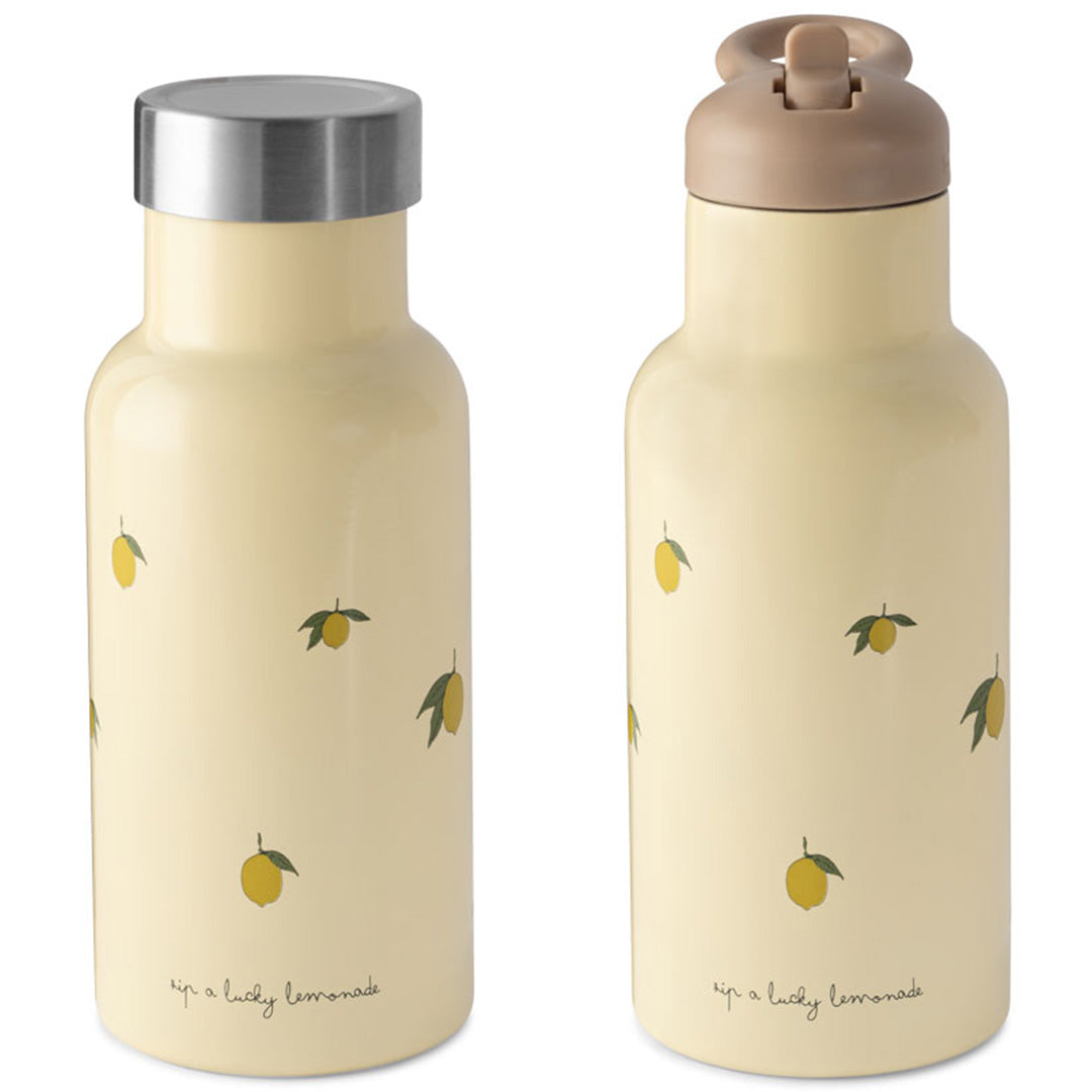 konges sløjd rvs thermosfles lemon - 350 ml | KS3171-LEMON | 0