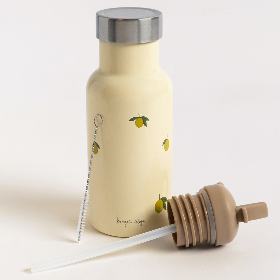 konges sløjd rvs thermosfles lemon - 350 ml | KS3171-LEMON | 3